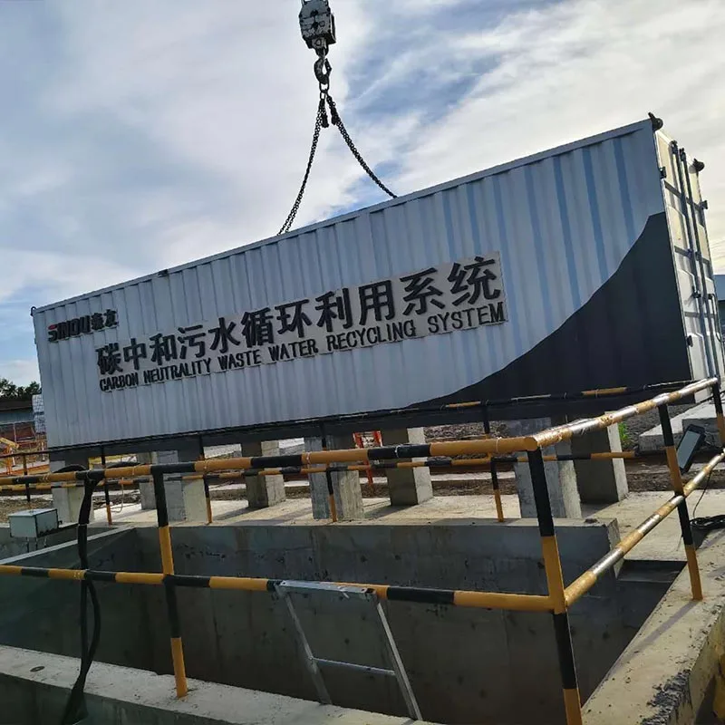 Municipal Carbon Neutral Wastewater Treatment System